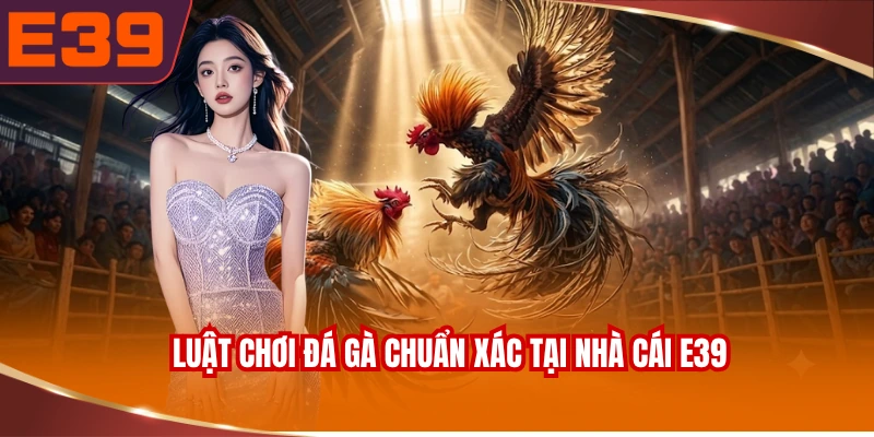 Luật chơi đá gà chuẩn xác tại nhà cái E39